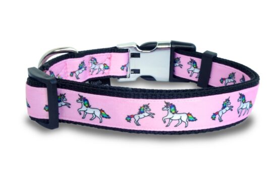 Halsband pink pfoten